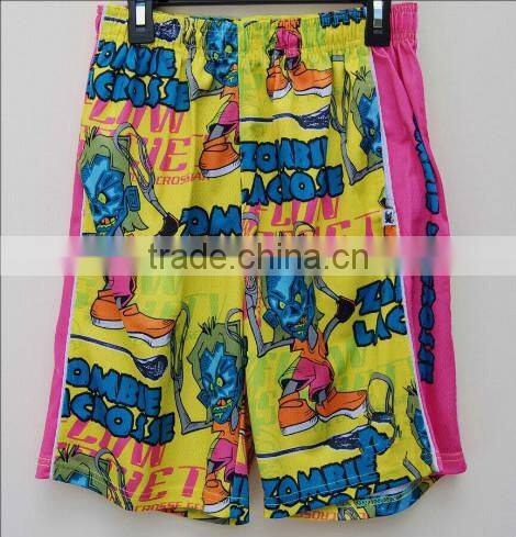 Youth custom team wear lacrosse shorts