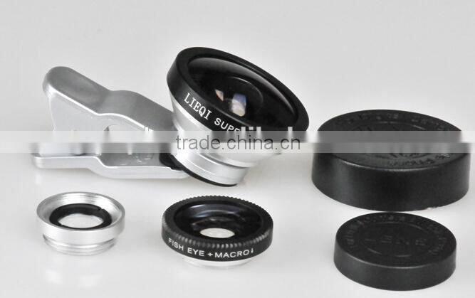 Poplar LQ003 Super Wide angle Lens 3 in 1 Lens