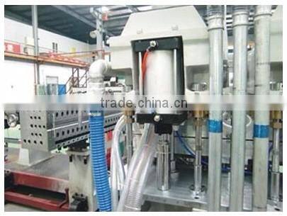 Polycarbonate Hollow Sun Sheet Extruding Machine