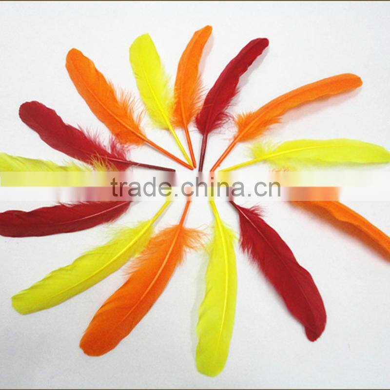 wholesale dyed down feather goose feathers artificial