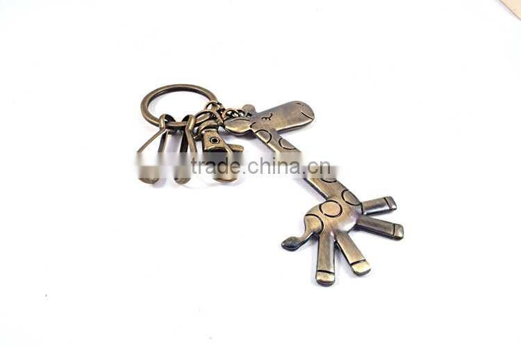 Cheap high quality custom cute animal keychain