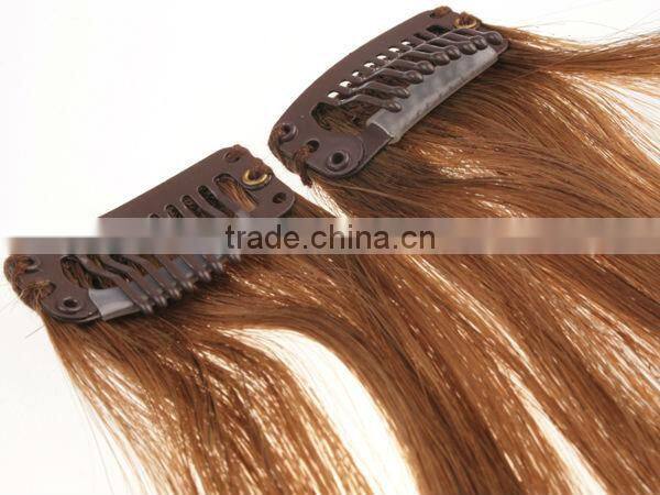 100% high quality Remy Human Hair Clip In Hair Extension
