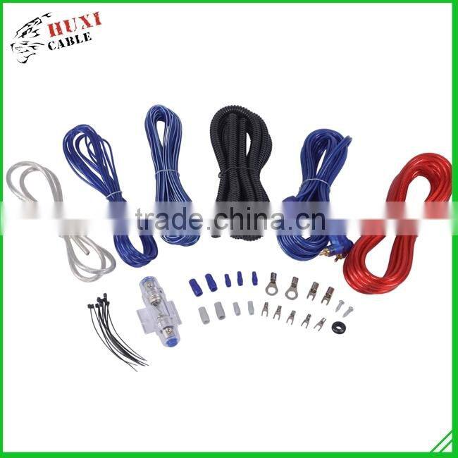 Low Price 8awg Installation Audio 12v Kit Wiring Power Amplifier Kit