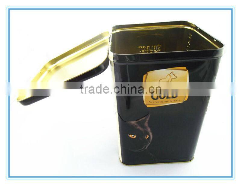 FDA approved packing metal cat food tin can