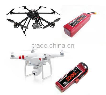 AGA Power rechargable lipo battery | 22.2v 4200mAh 30c 6s rc power for remote control airplanes