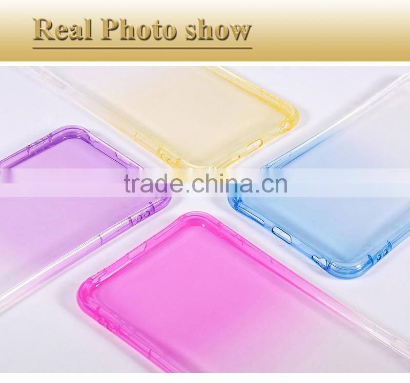 Wholesale back case for iphone 6 plus transparent tpu / 5.5 inch silicon PC TPU Case /bulk cheap Mobile PC Case