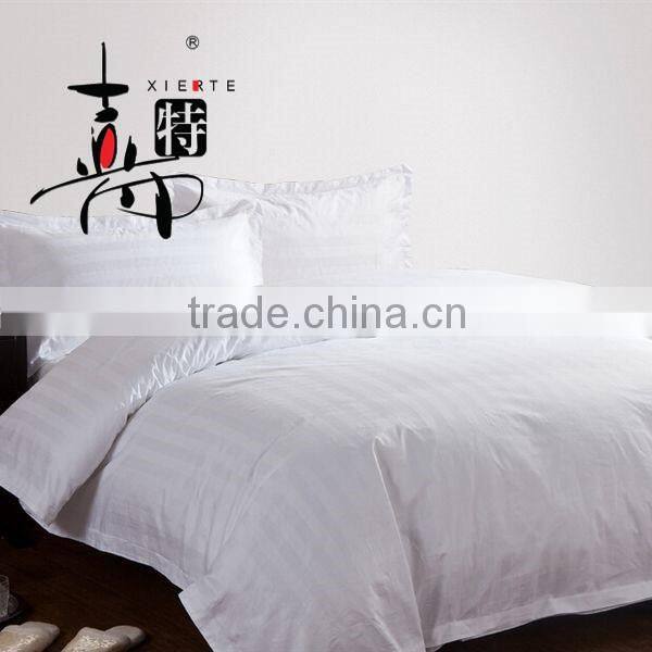 2016 New design 5 star hotel pure cotton satin duvet cover /bed sheet / pillow case