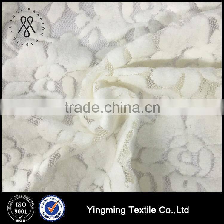 78%N,14%C,8%SP, lace fabric for dress,garment,wedding