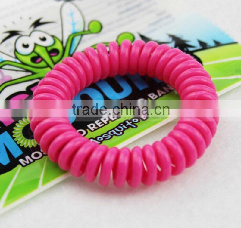Multi Color Korea Silicon Watch Style Anti Mosquito Bracelet Repellent Band
