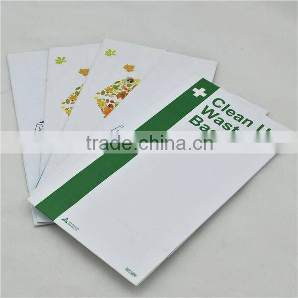 Airline sickness bag