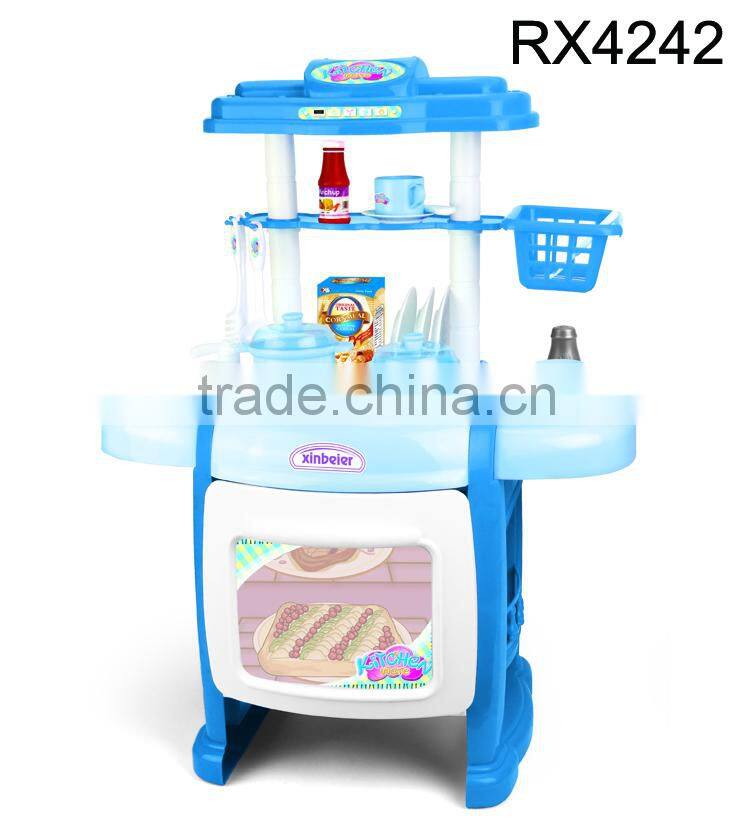 New product kids toy kitchen table set cooking sets