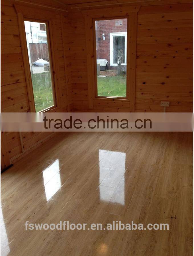 foshan High gloss wood floating flooring