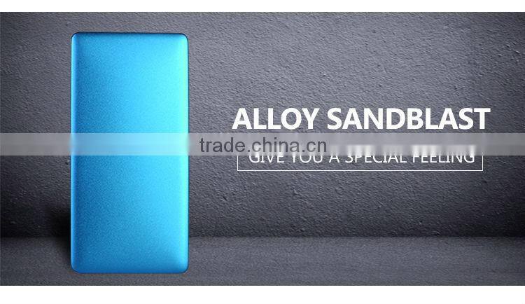 holly credit card solar charger power bank with built in cable, mobile power bank