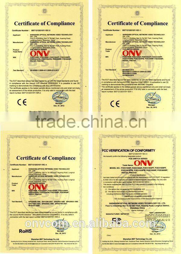 TOP QUALITY AND TECHNOLY 8 PORT POE SWITCH