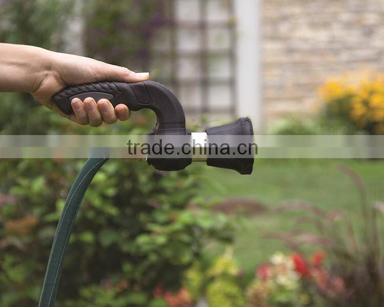 LEAK PROOF GARDEN HOSE NOZZLE - Heavy Duty ALL metal water sprayer for power watering spraying for cleaning car washes