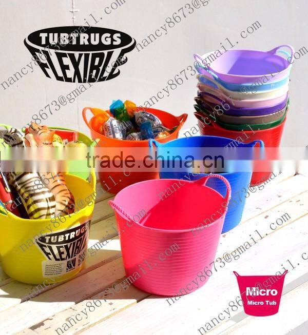 garden tubtrug basket/plastic tubtrug basket