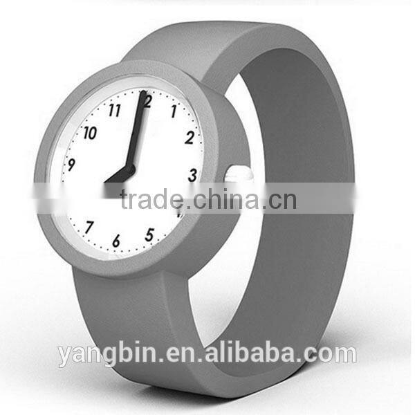 Silicone watches with japan quartz movement for girls wholesale watches