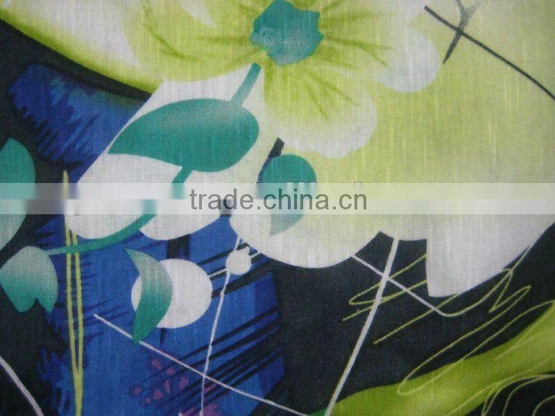 2012 new design viscose jersey slub printed fabric