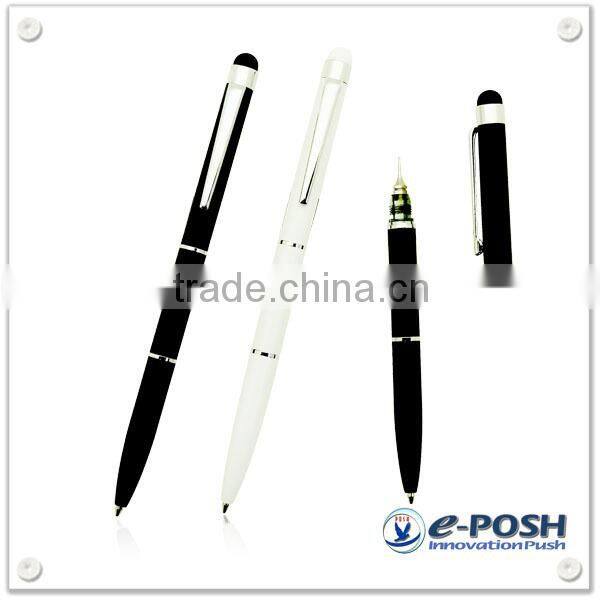Metal multi-functional touch screen and PDA 3 in 1 ball pen