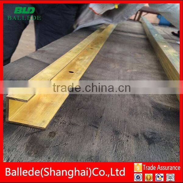 h shape copper alloy