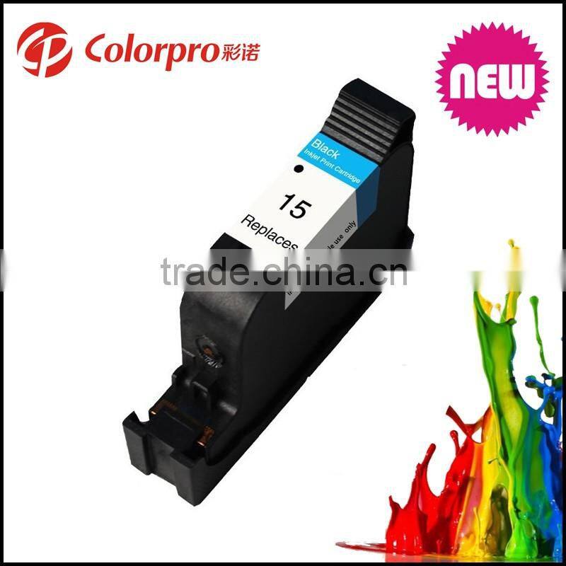 Refillable ink cartridge for HP 6615 inkjet for Hp 15
