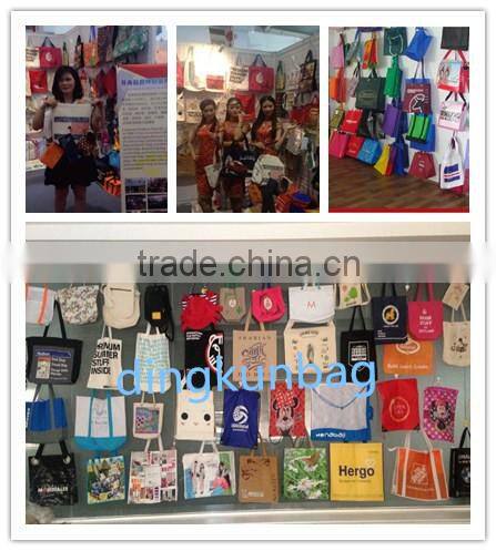 2015 promotional bright color non woven cosmetic bag