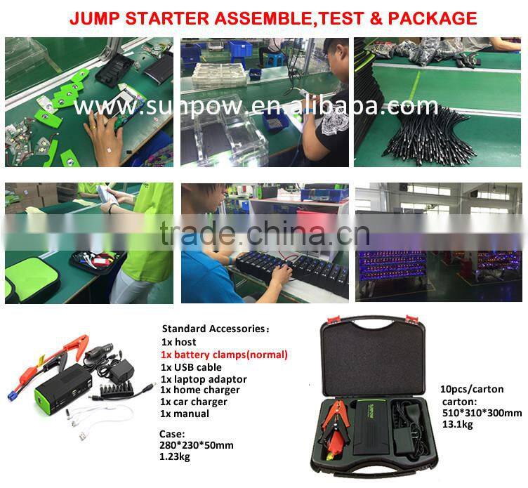 emergency car portable battery jump starter jump starter power station