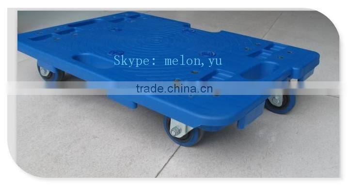 Interlocking/Connectable Plastic Platform Dolly Cart