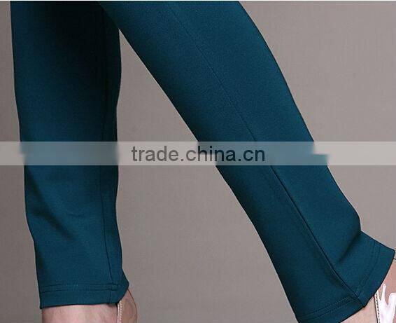 custom made high quality brand cotton pants of women