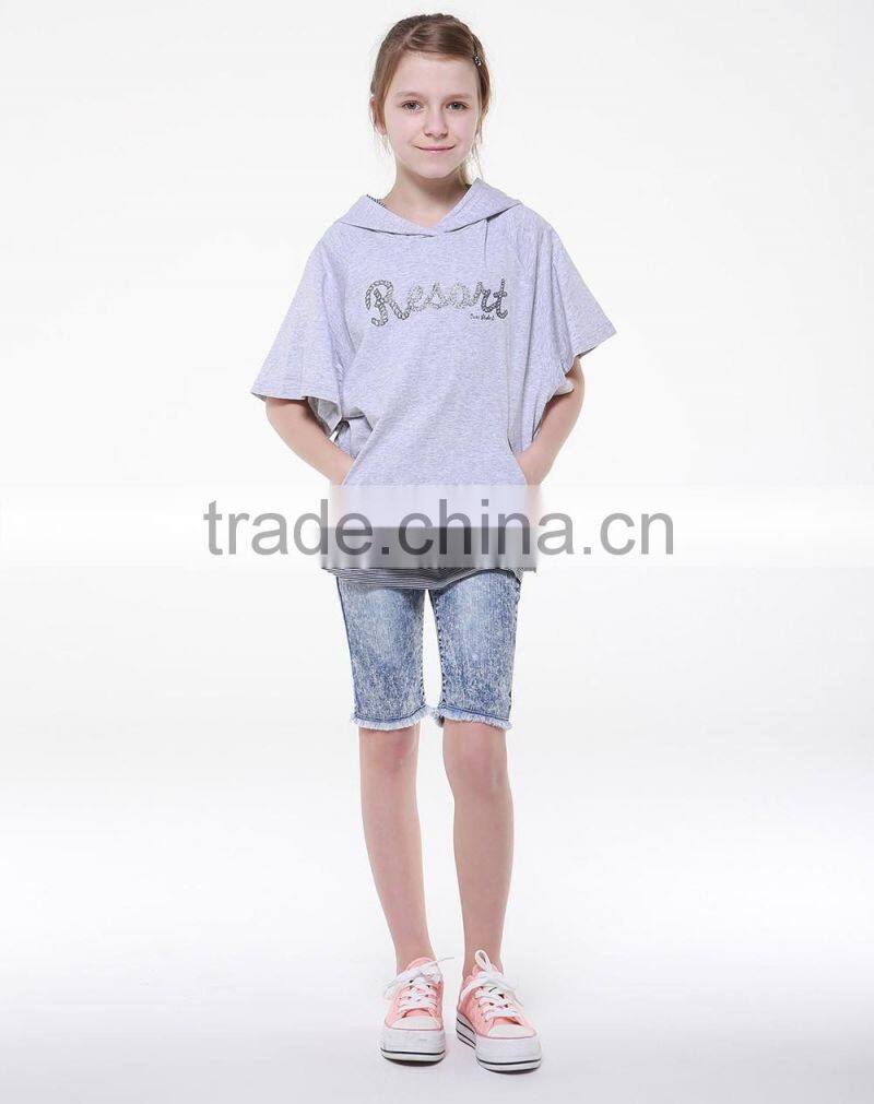 Half Sleeve Hoodies , Children Hoodies , Lightweight Cotton Hoodies