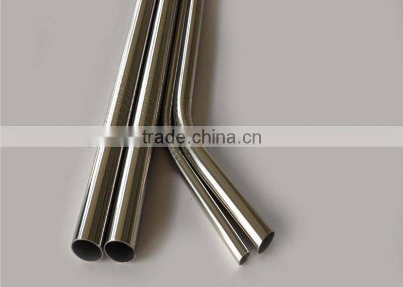 Hot Sale Bulk Pirce Metal Straws Stainless Steel Bent Straw