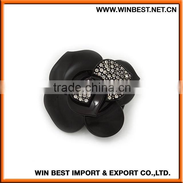 Beautiful hot sale brooch hijab pin, fabulous brooch,feather brooch