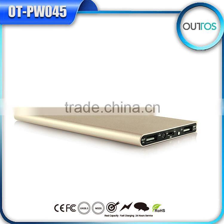 Innovative and Creative Product Hot Power Bank Factory Rechargeable Battery with Strong LED Torch