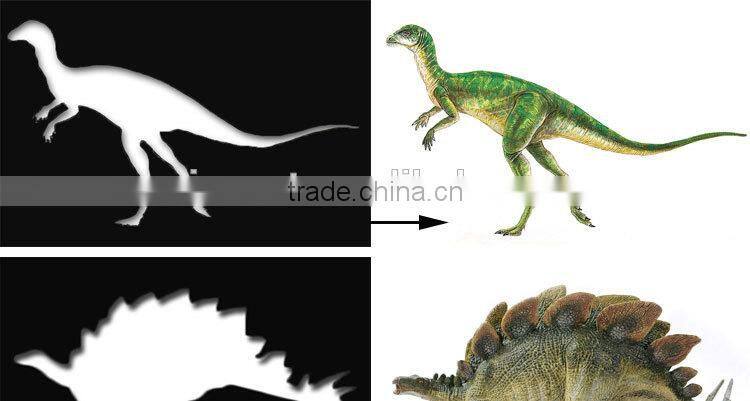 PP Material Dinosaur Shape Stencil