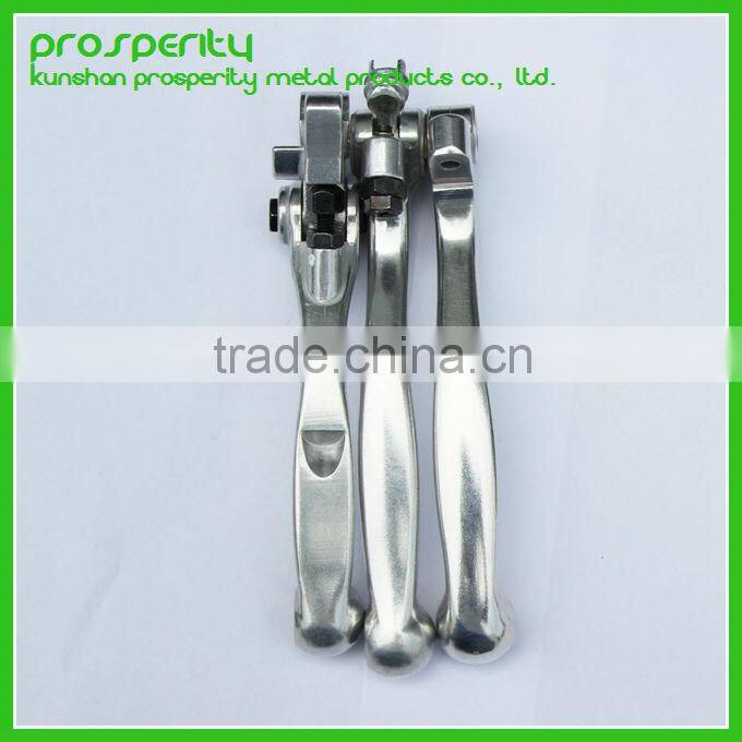 metal cnc part/custom motorcycle levers/adjustable lever
