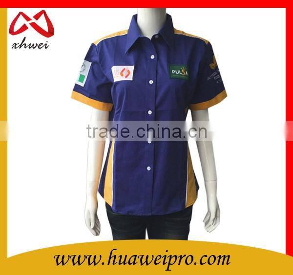 Alibaba Promotion Shirts for Worker Polyester Cheap OEM Logo Worker Shirts