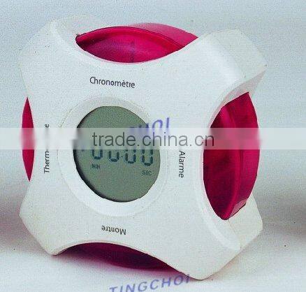 digital water power clock