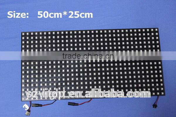 Flexible RGB LED Pixel Panel WS2812B SMD 5050 Flexible Fairy Light Pixel Matrix Led Display Board
