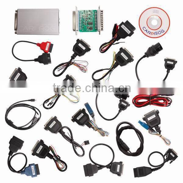 High quality carprog Full V7.28 with All Softwares and 21 Adapters car prog Auto repair tool