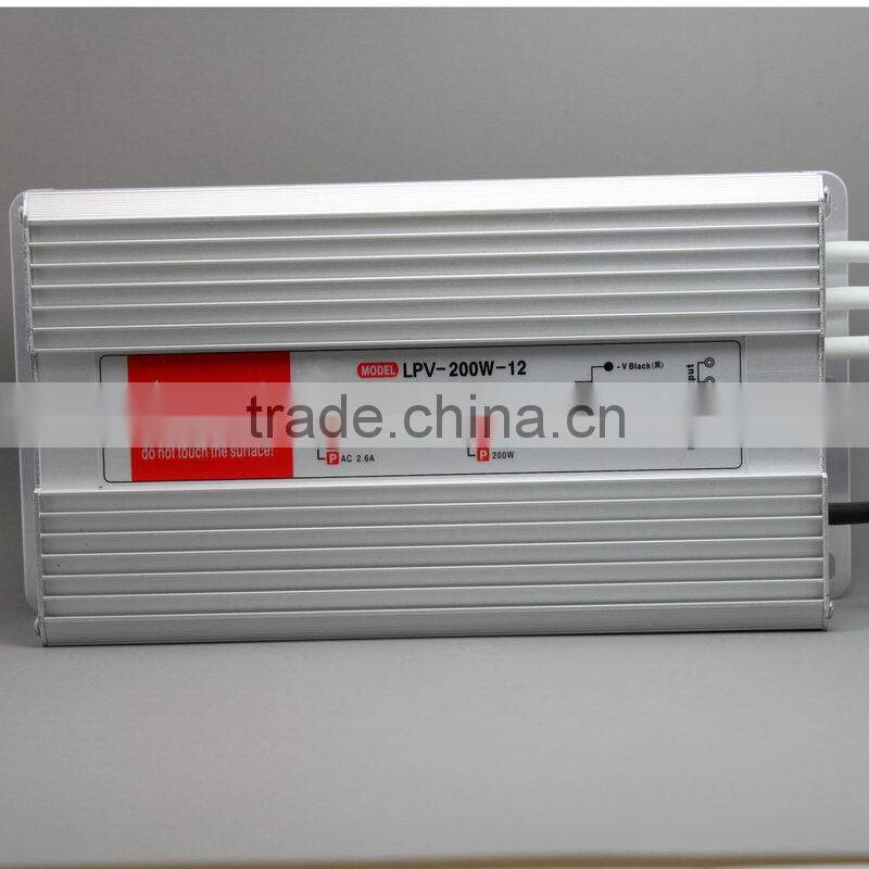 LPV-200-24 200W 24V 8.3A designer hot sale power supply 60-12