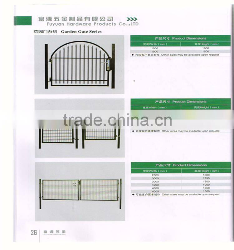 good quality cheap metal garden gate