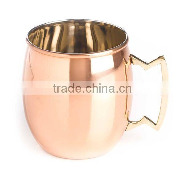 Hot sale & good quality copper mule mug