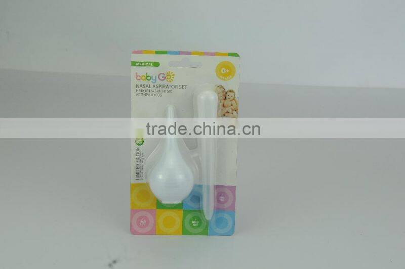 BPA free baby PP nose cleaner nasal silicone aspirator baby nasal aspirator