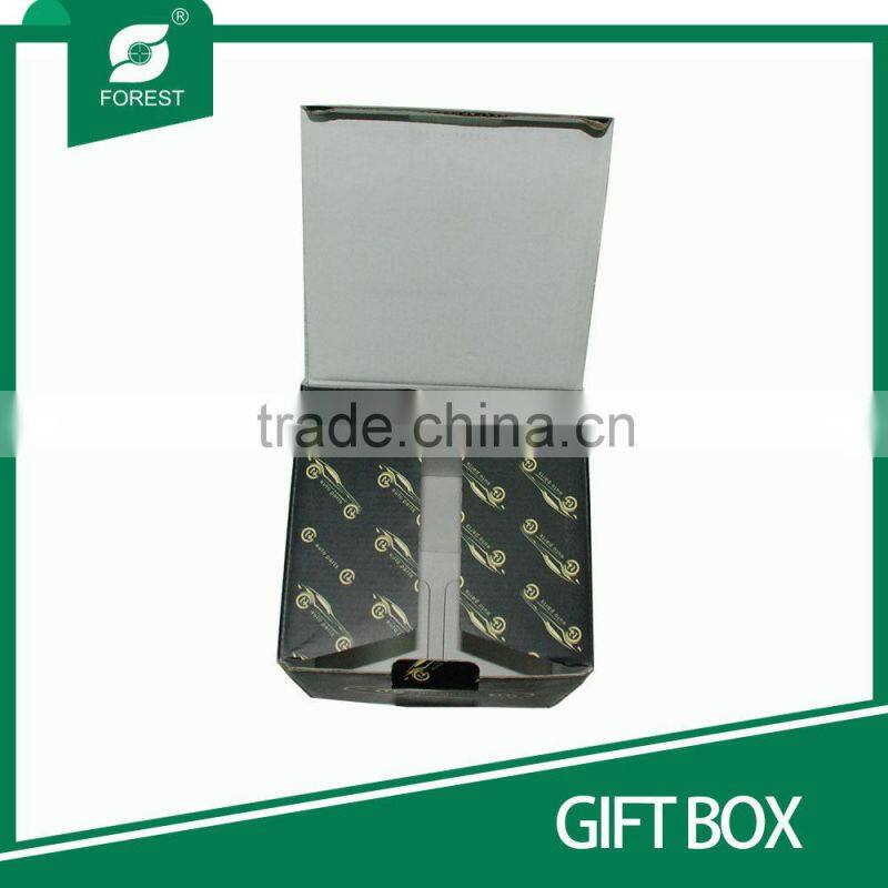 CUSTOM MADE CUBE SHAPED CORRUGATED PAPER GIFT BOX HOT SALE