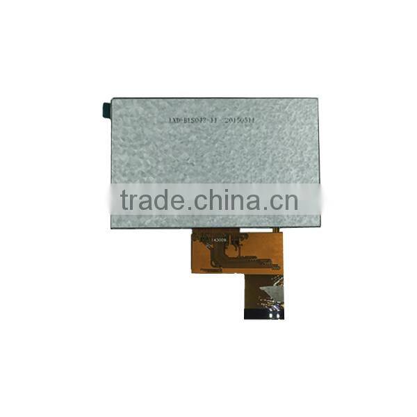 Resitive touch 4.3inch WQVGA 480*272 LCD with RGB interface LCD and B2B 40PIN