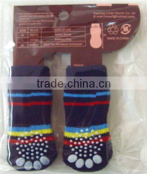 dog scratch prevention pet sock anti-slip socks