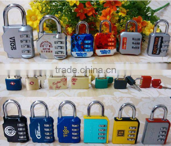 Fashion designs human organ shape combination padlock cable locks