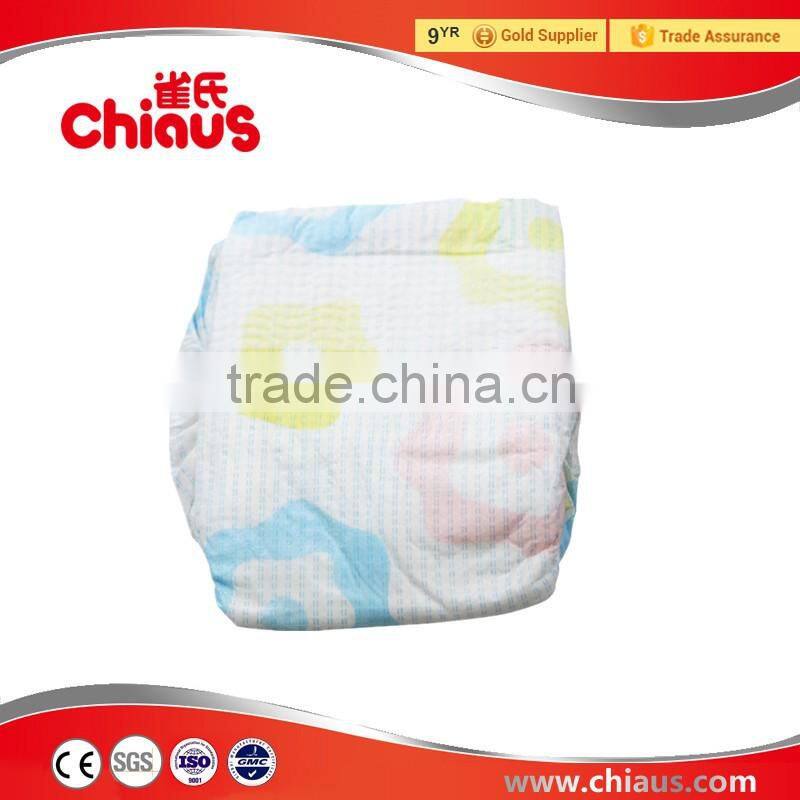 Dry and soft premium diapers for baby made in China