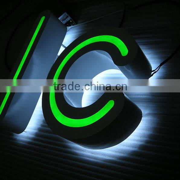 3d various typeface small metal number signs