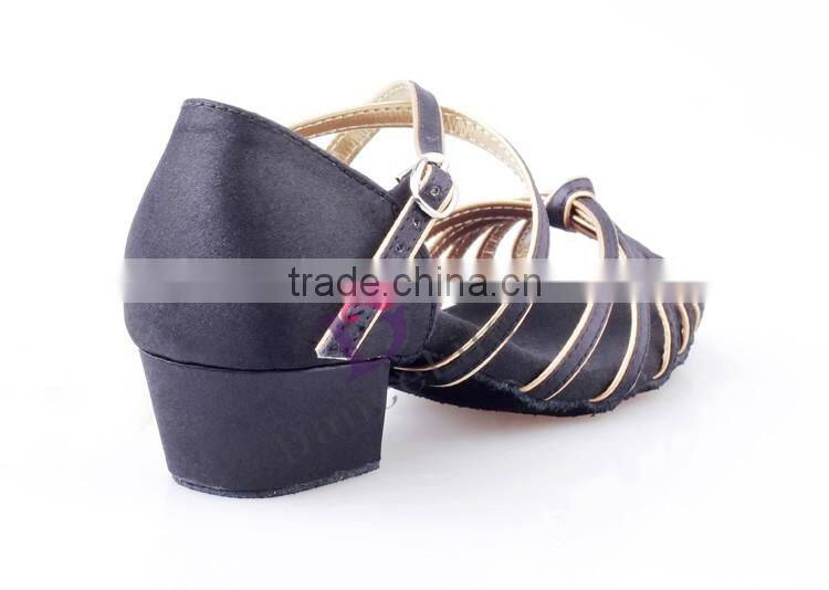 S5528 girls ballroom latin shoes for children latin dance shoes wholesale kids latin dance shoes